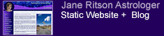 Web Design Clients - Jane Ritson Astrology